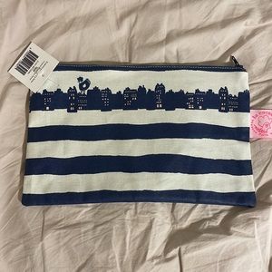 La Cocotte Paris Skyline La Seine Zipper Pouch NWT from Oui Please
